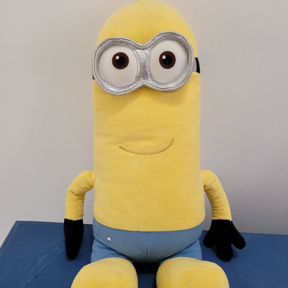 Build-A-Bear BAB Plush Minions Kevin Despicable Me 2015 Fast Ship 18’ Tall.
